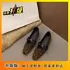 Impresionantes Zapatos de Tacón Grueso Estilo Francés para Mujer, Nuevo Modelo Primavera/Verano 2026, Adecuados para Usar con Faldas, Zapatos de Abuela Mary Jane de Boca Baja