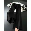 Outono 2026 Novo Moda Masculina Tendência Coreana Calça Longa Solta Tamanho Grande com Cintura Elástica Calças Casuais para Homens
