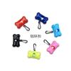 Amazon Pet Supplies Coletor de Cocô de Cachorro Anel de Plástico em Forma de Osso Anel de Alumínio Limpeza Dispensador Vendedor Quente Transfronteiriço