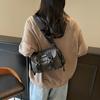 Bolso Cruzado Estilo Ropa de Trabajo de Gran Capacidad Casual de Comercio Exterior 2025 Nueva Moda Bolso Pequeño Versátil Correa Ancha para el Hombro Bolso de Hombro