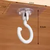 Gancho Rotativo Armário Teto Mosquiteiro Fivela Invertida Gancho S Gancho Doméstico Sem Perfuração Gancho de Pendurar Multiuso