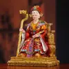 Silla de Dragón de Resina, Estatua de la Diosa Abuela Tai Shan, Diosa Dama Tai Shan de la Montaña de China Oriental, Bi Xia Yuanjun, Tres Inmortales, Santa Madre, Decoraciones para Altar Doméstico