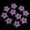 Contas Estrela de Cinco Pontas Cor AB Galvanizadas Furo Reto Contas Estrela Soltas DIY Corrente de Celular Pingente Contas Acessórios de Joias DIY Contas Soltas