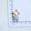 Acessórios de Resina DIY Desenho Animado Panda Gato Coelho Cola de Chantilly Presilha Case de Celular Caixa de Armazenamento Adesivo Materiais