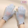 Promoção Outono e Inverno Luvas de Tricô de Pelúcia Atacado Quentes e à Prova de Frio Forradas com Lã Pelo Sintético de Visom Desenho Animado Fofo Tela Sensível ao Toque Moda
