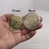 BTC XRP ADA ETH Dogecoin metal nova moeda digital virtual Bitcoin moeda de coleção
