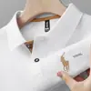 Camisa Polo de Manga Corta de Verano para Hombre Transfronteriza con Cuello Bordado Suelto, Camiseta Casual de Manga Corta, Camiseta de Negocios de Comercio Exterior