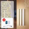 Tira de Luz LED Inteligente Ultra-Delgada con Sensor de Cuerpo Humano Transfronteriza con Adhesivo Magnético y Recargable para Gabinetes de Vino y Armarios