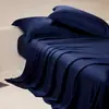 Nuevo producto transfronterizo: sábana de color liso, sábana de seda fresca, sábana fresca de seda de hielo transpirable, sábana cómoda para cama matrimonial