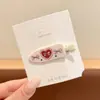 Pinza Rosa para Cabello de Gatito Sin Costuras Laterales para Niños, Pasador Versátil Amigable con el Cabello de Bebé, Pinza Sencilla para el Cabello para Niñas, Pinza Bb para Cabello Suelto