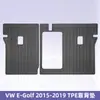 Adecuado para Vw E-Golf 2015-2019 Tapetes de Piso de TPE Material 3D para Todo Clima Tapete de Cajuela Tapete de Respaldo