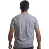 Camiseta Unisex de Algodón Puro Directo de Fábrica, Corte Holgado, Cuello Redondo, Color Sólido, Estilo Básico Versátil, Mayoreo
