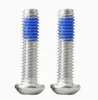 En Stock Tornillos Iso7380 Cabeza Plana Hexagonal M2~M6 Antiaflojamiento con Recubrimiento Adhesivo, Pernos Antiaflojamiento de Acero Inoxidable 304