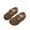 Zapatos Mary Jane Retro Redondos de Suela Blanda Estilo Coreano para Mujer, Mocasines Planos Versátiles de Gamuza Suave Primavera 2026
