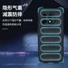 Aplicable 1 + ace2 funda para teléfono móvil resistente a caídas escudo mágico ONEPLUS ACE2 funda protectora resistente a caídas con tacto de piel