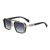 Nuevas Gafas de Sol de Moda Europeas y Americanas con Montura Metálica Cuadrada para Hombre, Estilo Punk Retro Gafas de Sol para Conducir al Aire Libre para Hombre, Transfronterizo