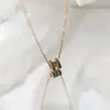 Elegante Collar de Acero Titanio con Letra H para Mujer, Lujo Ligero Nuevo Modelo 2026, Cadena para Clavícula, Cadena para el Cuello de Nicho, Accesorio de Moda de Gama Alta