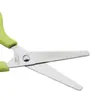 Tijeras para comida complementaria de acero inoxidable 304 tijeras para comida de bebé tijeras de cocina para verduras tijeras de rebote manual de seguridad para niños venta al por mayor