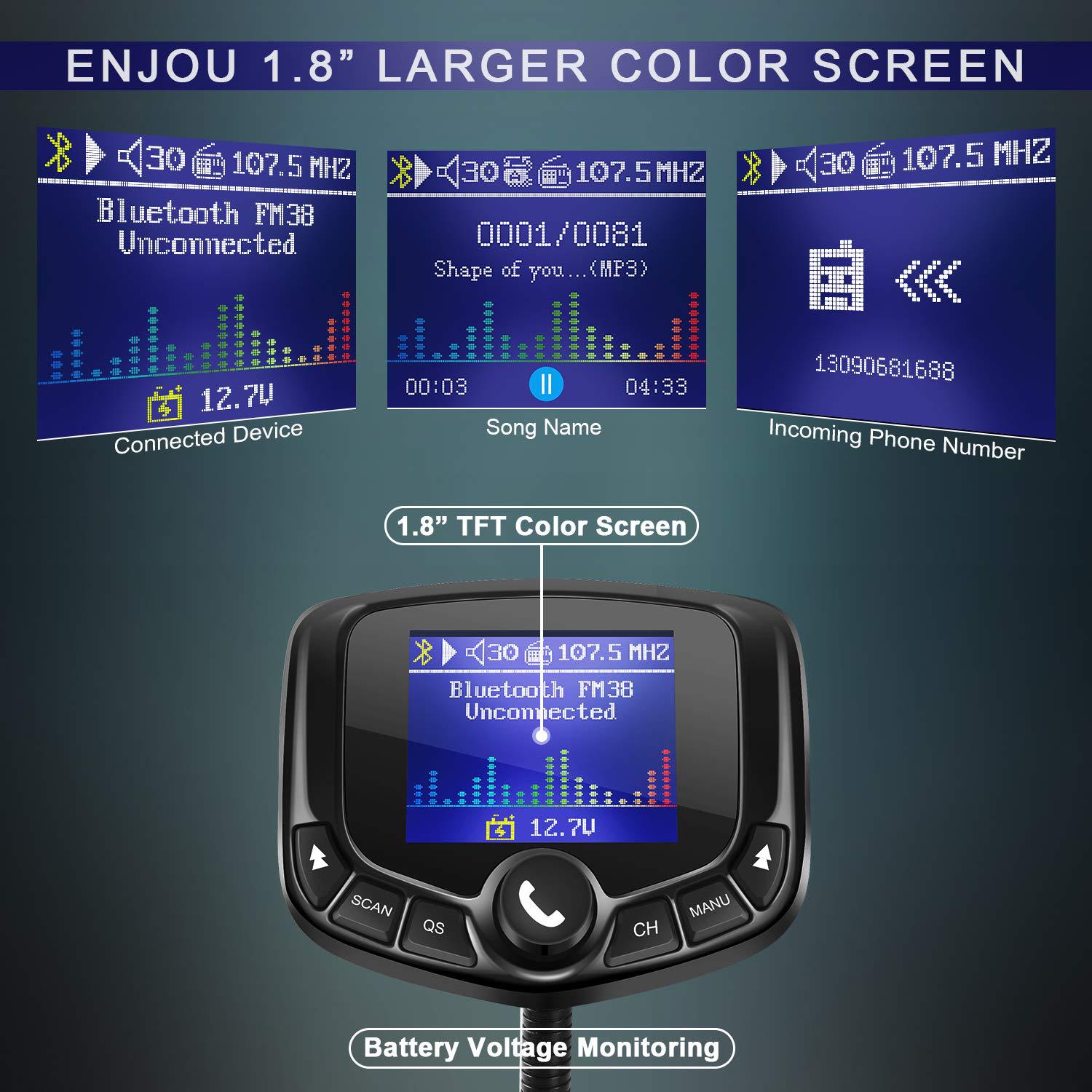 FM38彩屏车载MP3