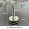 Pata de Mueble Ajustable M8 Almohadillas para Pies de Ajuste de Altura Tornillo para Pies Almohadillas de Ajuste Patas de Soporte para Sofá Mesa