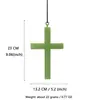 Cruz de Sacerdote Cruz de Monja Dorada Juguete de Plástico Accesorios para Disfraz de Monja Accesorios para Actuación de Baile de Graduación