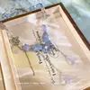 Collar de Mariposa de Cristal Azul Resistente Estilo Ins para Mujer, Nuevo Modelo 2026, Cadena para Clavícula de Lujo Ligero Nicho, Accesorio Súper Hada