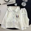 Nuevo conjunto de algodón nube para primavera y otoño, de manga larga y pantalón largo, con estampado de dibujos animados, cómodo para casa, para niños y niñas, adecuado para niños mayores y conjuntos a juego para padres e hijos