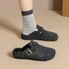Zapatos Birkenstock Grises para Mujer, Nuevos Modelos Primavera y Verano, Suela Suave, Cómodos para Uso Prolongado, Mocasines Casuales Slip-On Versátiles