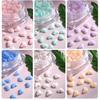 Joyería para Uñas Transfronteriza ins Amor Cambiante con la Luz Resina Modelado Tridimensional Color Macarrón Estilo Fresco Pequeño Joyería