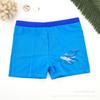 Calções de banho infantis novos elásticos justos de secagem rápida confortáveis boxer calções de banho infantis parque de diversões de praia infantil