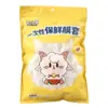 Venta Directa de Fábrica Cubiertas Desechables de Plástico para Animales Pequeños, Bolsas Especiales de Conservación de Grado Alimenticio para Uso Doméstico con Banda Elástica