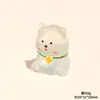 Boneca de Cachorro Fofa Luminosa Desenho Tridimensional Acessórios de Resina Joias DIY Feitas à Mão Enfeites de Descompressão para Carro/Desktop