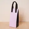 Bolsa Térmica para Levar Chá de Leite, Bolsa Descartável de Folha de Alumínio para Embalagem de Copo Único para Levar, Bolsa Tote de Tecido Não Tecido para Café