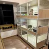Gaiola de Criação de Gatos, Gaiola de Criação de Três Camadas, Casa de Gato Villa de Madeira Maciça de Espaço Livre para Uso Doméstico, Abrigo para Gatos, Armário para Gatos, Gaiola para Gatos