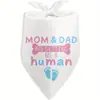 Nueva bandana cruzada para mascotas, bufanda para gato y perro, accesorio de moda para mascotas, bufanda triangular versátil y fácil de llevar