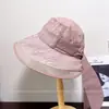 Chapéu de Sol com Patchwork de Renda e Laço para Mulheres, Chapéu de Pescador de Aba Larga para Proteção Solar de Verão, Chapéu de Sol Leve e Respirável