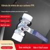 Fábrica em estoque atacado PPR duplo fio interno válvula de esfera de aço carbono válvula de junta solta dupla DN20 25 32 40 válvula de esfera
