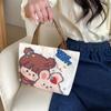 Bolso de Lona de Moda para Mujer 2026 Nuevo Modelo Bolso Tote Bolsa para Lonchera Minibolsa de Mano Bolsa para Almuerzo de Estudiante y Viajero al por Mayor