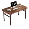 Mesa de computador dobrável Mesa de mesa Mesa de casa Mesa de quarto Mesa pequena Mesa de aprendizagem simples Mesa de escrita Longa Novo estilo