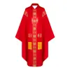 Roupas medievais europeias e americanas, vestes de padre, sacerdócio, monges, roupas de oração, roupas para cosplay, roupão estampado da moda, roupas largas para brincar