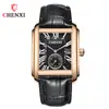 Marca Chenxi Reloj Cx-8216 Reloj Cuadrado de Cuarzo Aleación Venta Directa de Fábrica Al por Mayor en Stock Reloj de Correa Hombre