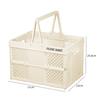 Cesta de Almacenamiento Portátil Yanxian Cesta de Picnic Plegable de Plástico para Exteriores Grande Venta al por Mayor Cesta Plegable Supermercado Snack Cesta Portátil