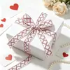 Cintas de Amor Transfronterizo, Cintas Acanaladas, Cintas Florales, Lazos para Empaque de Repostería, Materiales de Decoración para Pasteles, Cintas de Colores