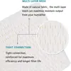Compatible con Honeywell HAC-504 HCM350W filtro absorbente de papel de pulpa de madera accesorios para humidificador