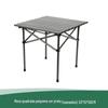 Conjunto de Mesa e Cadeiras Dobráveis, Banqueta Dobrável Portátil para Acampamento ao Ar Livre, Mesa e Cadeiras Dobráveis Tipo Rolo de Ovo para Acampamento em Viagem de Carro