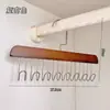 Perchero de Madera Maciza con 8 Ganchos de Correa Perchero de Ropa Multifuncional Almacenamiento de Ropa Interior Chaleco Gancho de Ola Perchero de Ropa Secador de Calcetines Corbatas