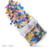 Set de lentejuelas de uñas de color navideño 12 colores mixtos accesorios para uñas lentejuelas flash polvo láser degradado