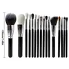 Nuevo traje de 30 brochas de maquillaje transfronterizo pelo suave brocha para polvos rubor brocha para sombras de ojos juego completo de herramientas de maquillaje brocha de maquillaje