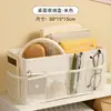 Caja de Almacenamiento de Escritorio para el Hogar, Organizador de Cosméticos y Artículos Varios, Caja Multifuncional para Ropa y Artículos Pequeños, Cesta de Almacenamiento con Divisores