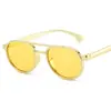 Gafas de Sol Aviador Infantiles de Doble Puente para Niños de 3 a 8 Años, Lindas Gafas de Sol de Dibujos Animados para Exteriores para Niños, Gafas de Metal Electroplateado para Niñas